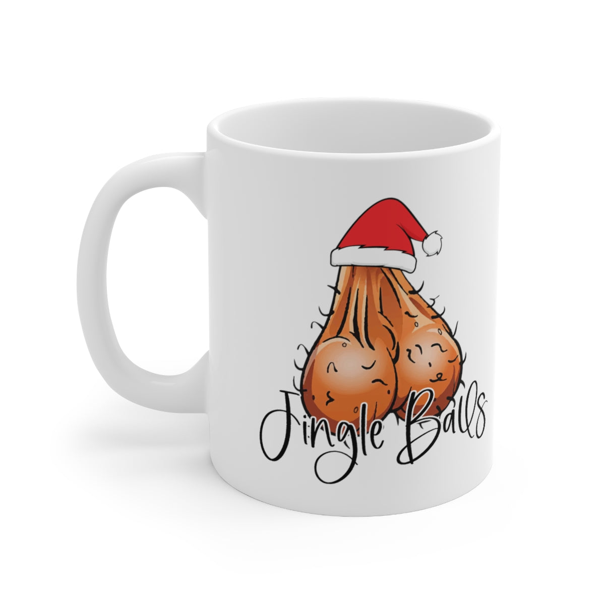 Ceramic Black Coffee Mug Jingle Balls Holiday Mug Best Christmas Mug — Mug  Project