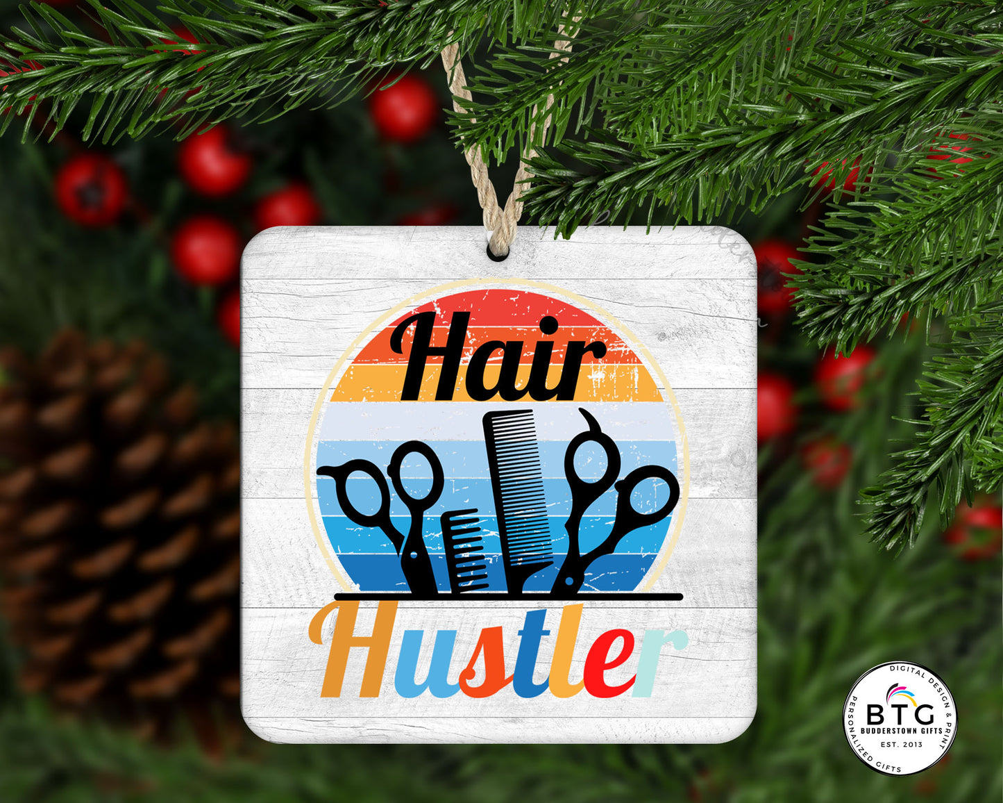 Gift for Hair Stylist - Hairstylist Personalized Ornament -Gift for Hairdresser