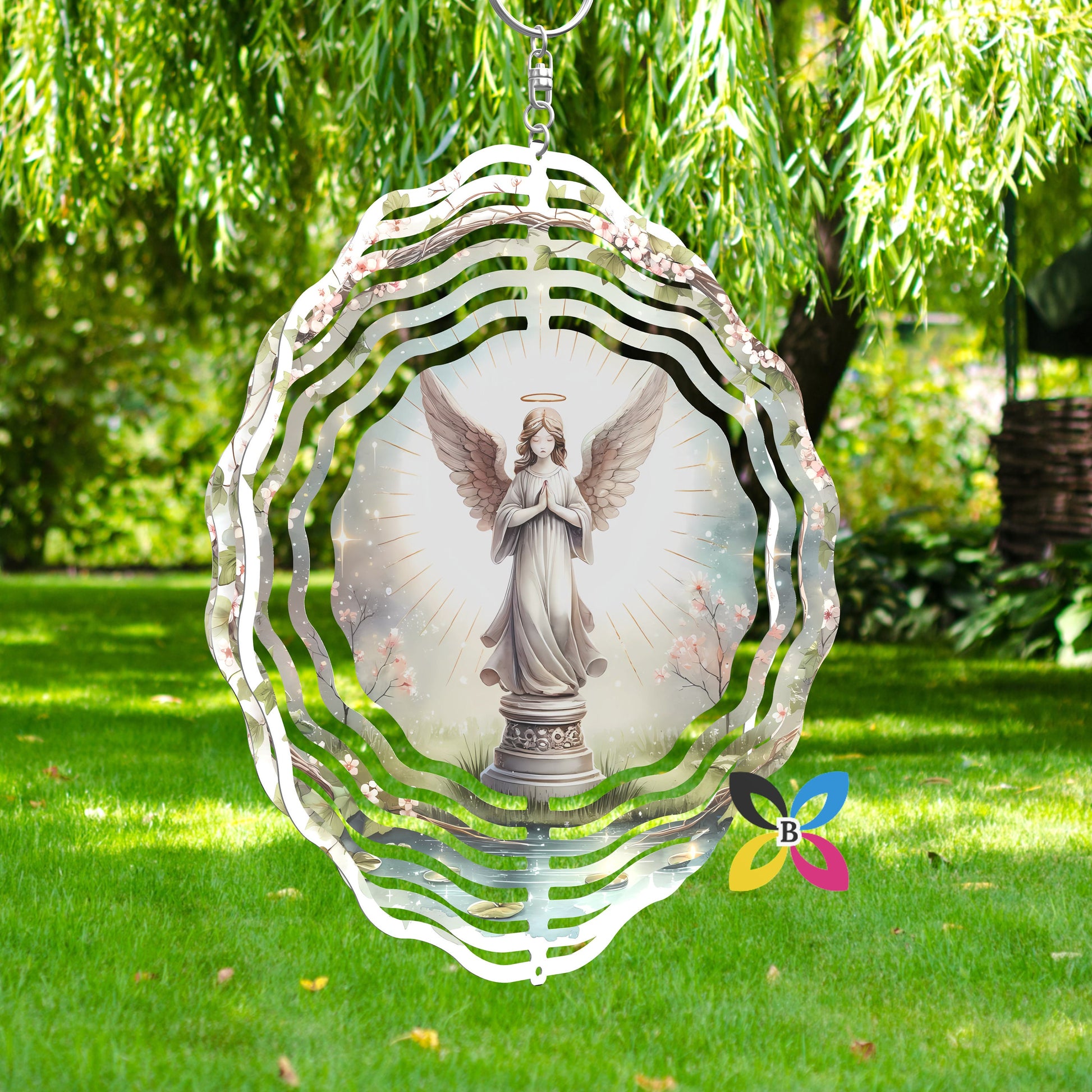 10 inch Angel Wind Spinner