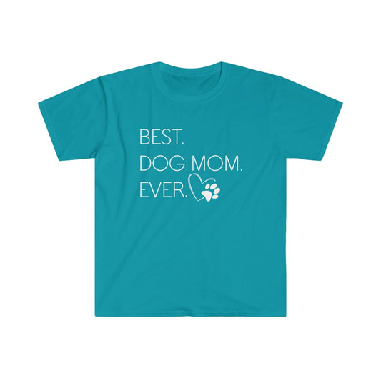 Best Cat Mom Ever - Unisex Softstyle T-Shirt