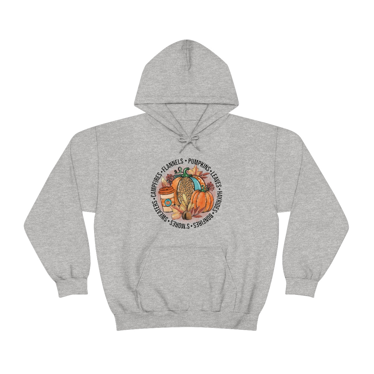 All About Fall Hooded Sweatshirt