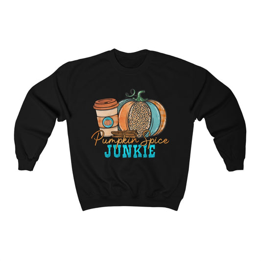 Pumpkin Spice Junkie Crewneck Sweatshirt
