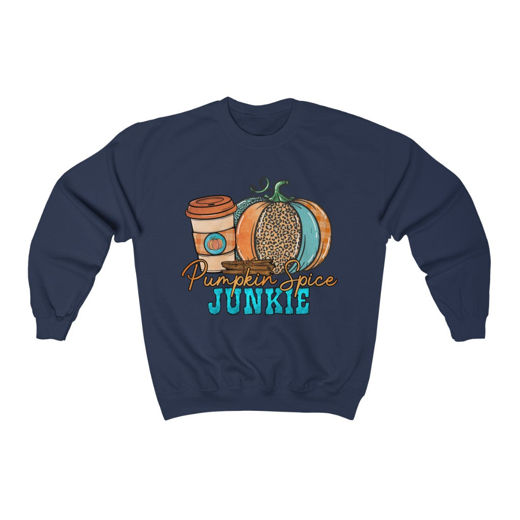 Pumpkin Spice Junkie Crewneck Sweatshirt