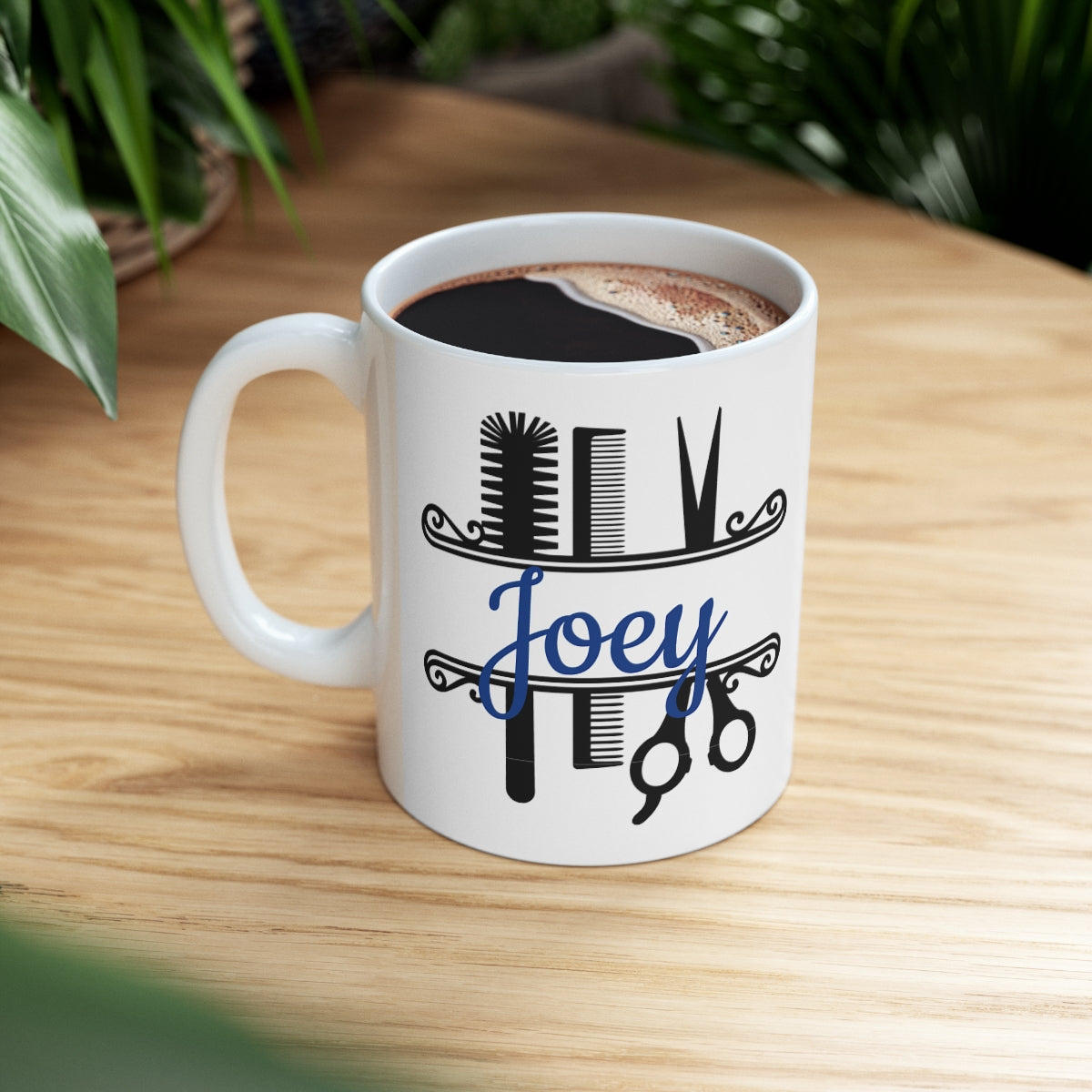 Hairdresser - Hairstylist Blue Ceramic Mug 11oz