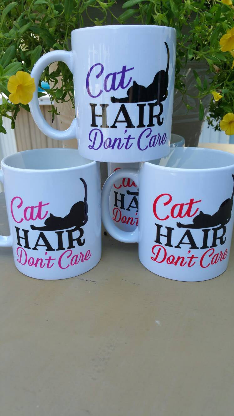 Cat Hair Don't Care, 3 Sizes
