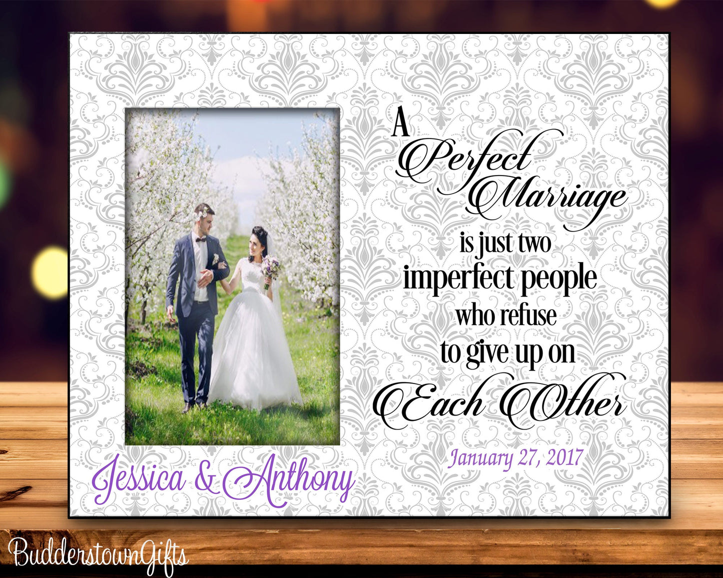 A Perfect Marriage - Wedding Frame