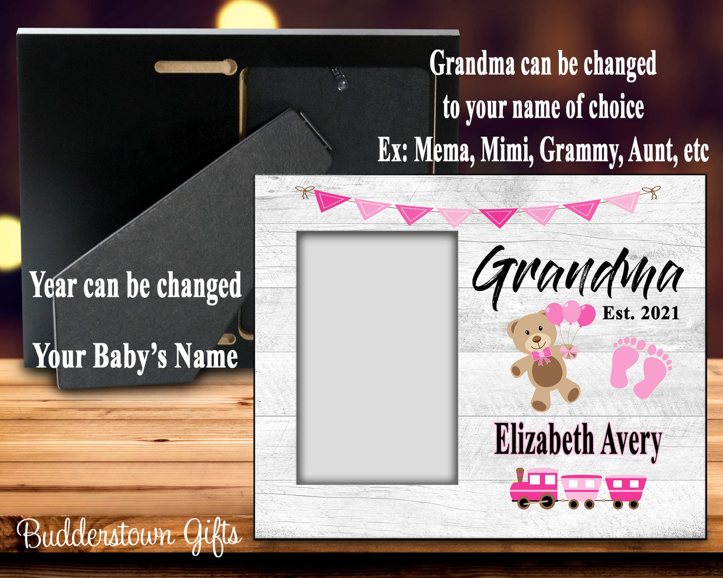 Grandma Est Frame - New Grandparent frame