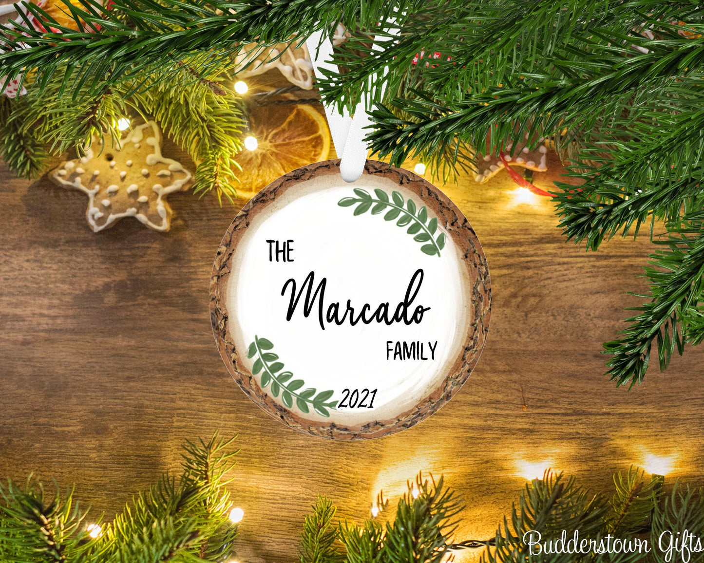 Personalized Family Christmas Ornament -  Custom Family Keepsake - Family Ornament