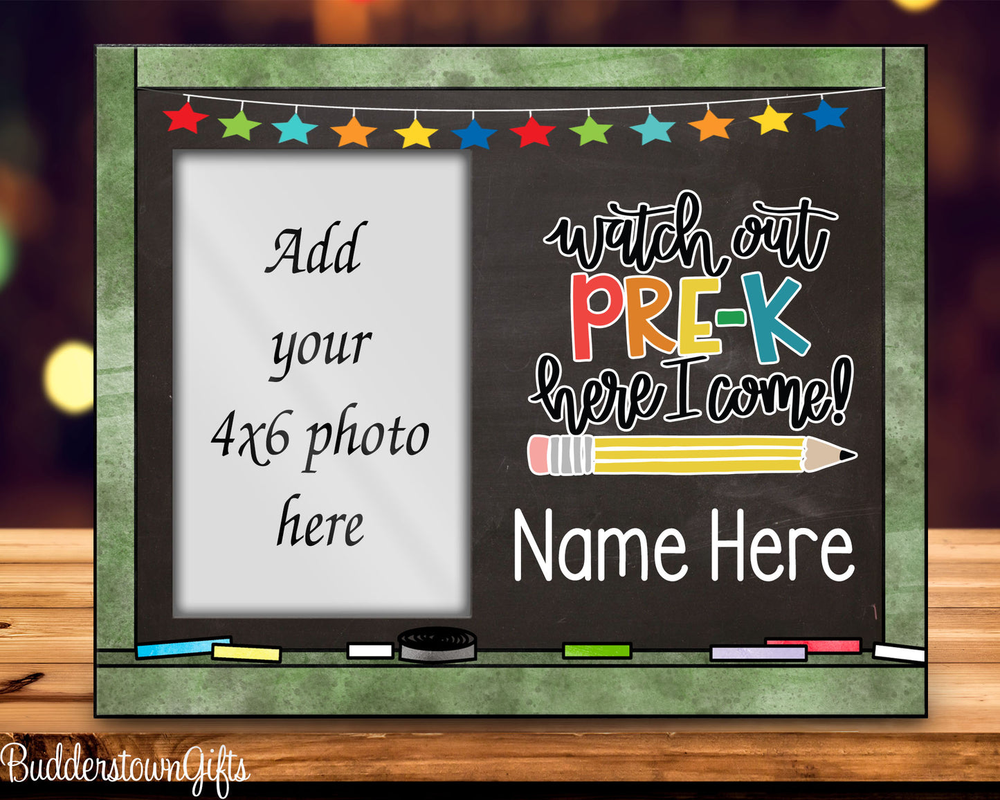 Watch Out Pre-K Here I Come - Personalized Frame - graduation - Pre-K